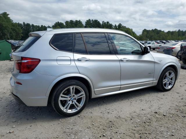 5UXWX9C50D0D07774 - 2013 BMW X3 XDRIVE28I SILVER photo 3