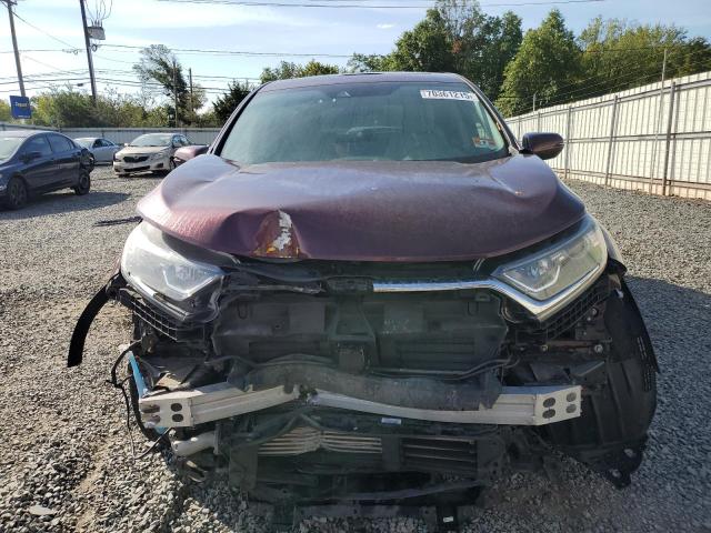 5J6RW2H50HL039273 - 2017 HONDA CR-V EX 栗色 照片 5