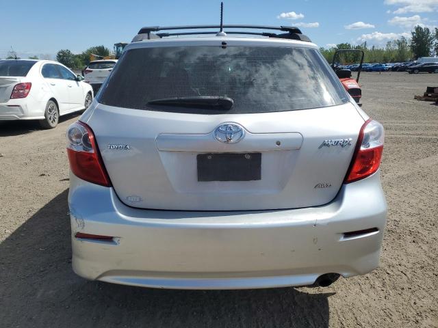 2T1LE4EE8AC016996 - 2010 TOYOTA COROLLA MA S SILVER photo 6