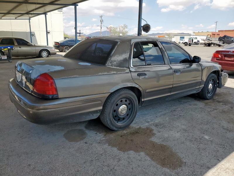 2FAFP71W47X115154 - 2007 FORD CROWN VICTORIA POLICE INTERCEPTOR BROWN photo 3