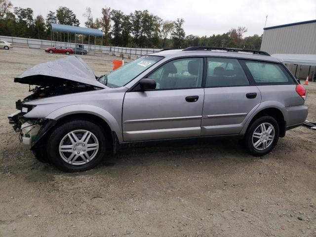 4S4BP60C086365557 - 2008 SUBARU OUTBACK GRAY photo 1