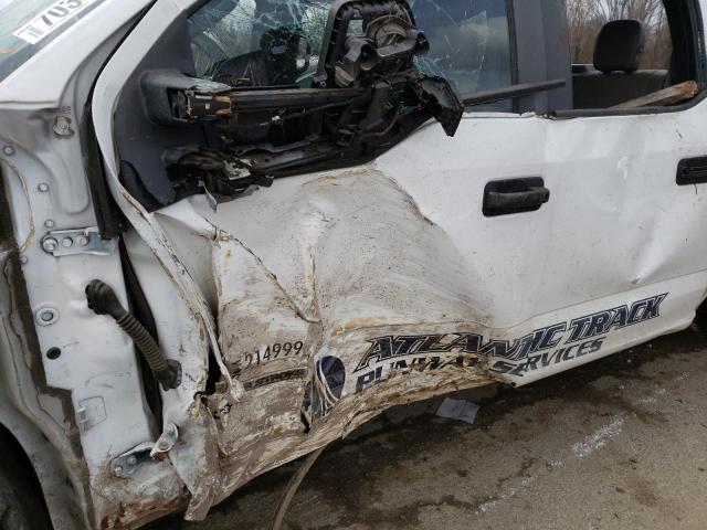 1FT7W2AT6JEC56245 - 2018 FORD F250 SUPER DUTY WHITE photo 10