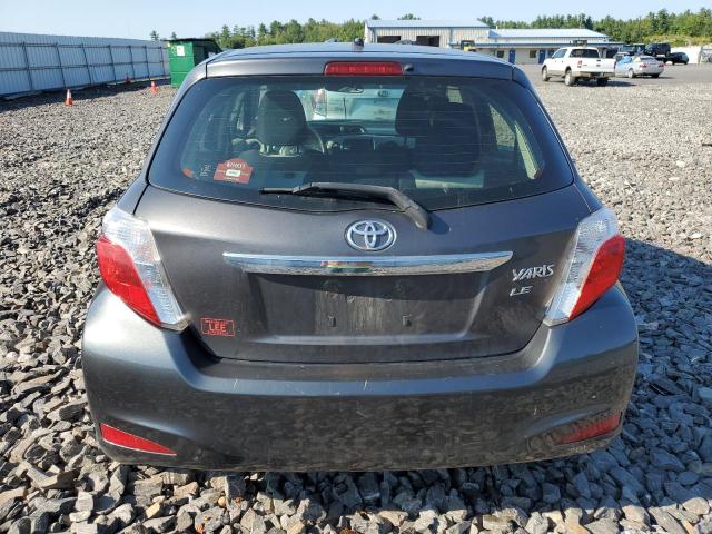 JTDKTUD3XCD541520 - 2012 TOYOTA YARIS GRAY photo 6