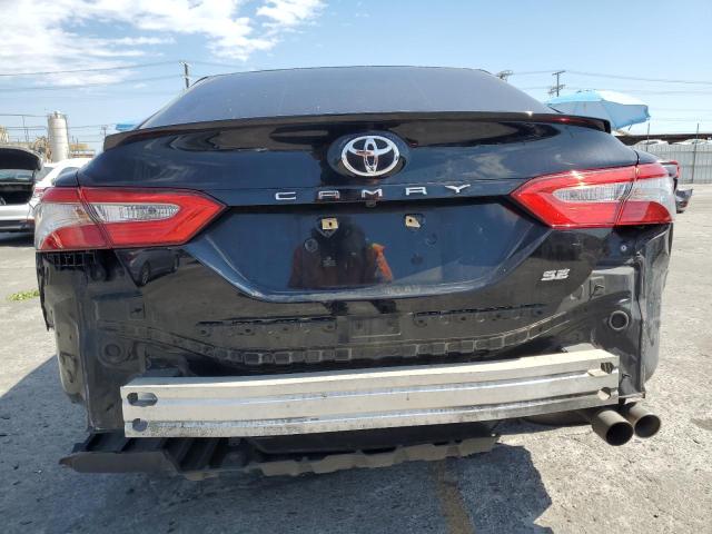 4T1B11HK9JU140121 - 2018 TOYOTA CAMRY L BLACK photo 6