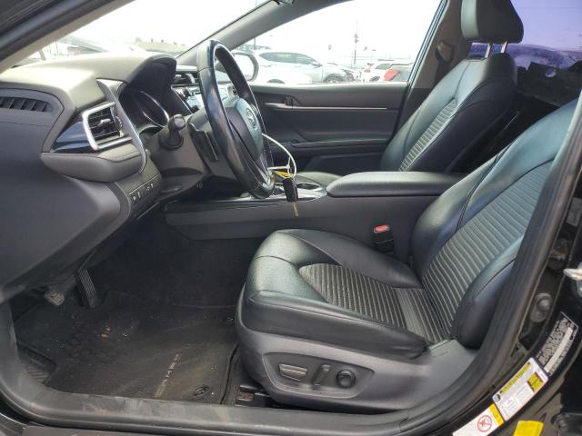 4T1B11HK9JU140121 - 2018 TOYOTA CAMRY L BLACK photo 7