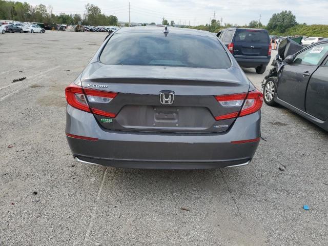 1HGCV3F50JA009667 - 2018 HONDA ACCORD HYBRID EXL CHARCOAL photo 6