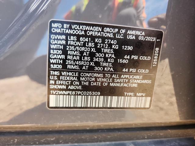 1V2WNPE87PC025309 - 2023 VOLKSWAGEN ID.4 PRO S Boz foto 13