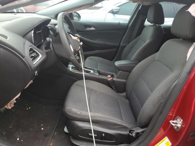3G1BE6SM9KS606043 - 2019 CHEVROLET CRUZE LT RED photo 7