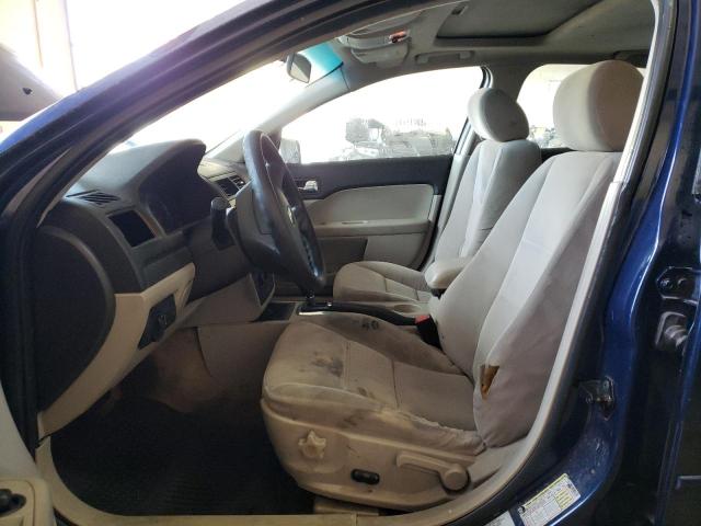 3FAFP07116R103110 - 2006 FORD FUSION SE BLUE photo 7