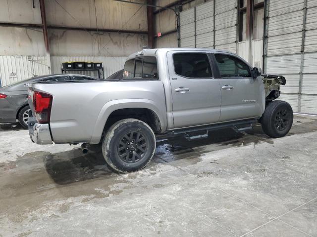 5TFAX5GN6LX182362 - 2020 TOYOTA TACOMA DOUBLE CAB ვერცხლისფერი ფოტო 3