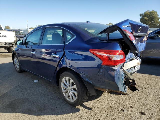 3N1AB7AP4KY425235 - 2019 NISSAN SENTRA S BLUE photo 2