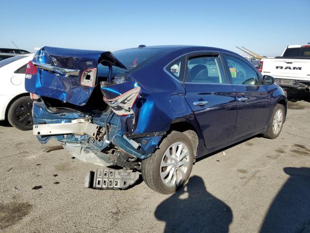 3N1AB7AP4KY425235 - 2019 NISSAN SENTRA S BLUE photo 3