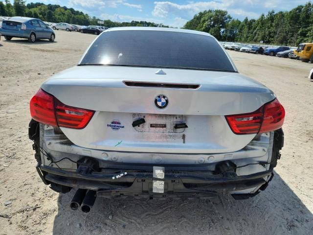 WBA3V7C54G5A28752 - 2016 BMW 428 I SULEV SILVER photo 6