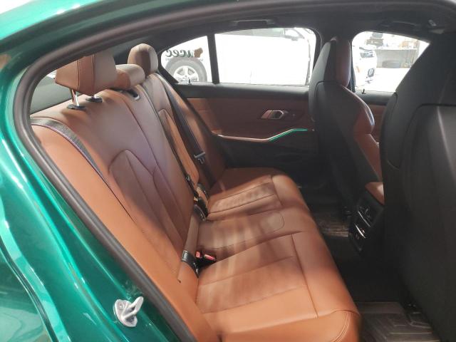 WBS43AY01PFP03285 - 2023 BMW M3 COMPETITION GREEN photo 10