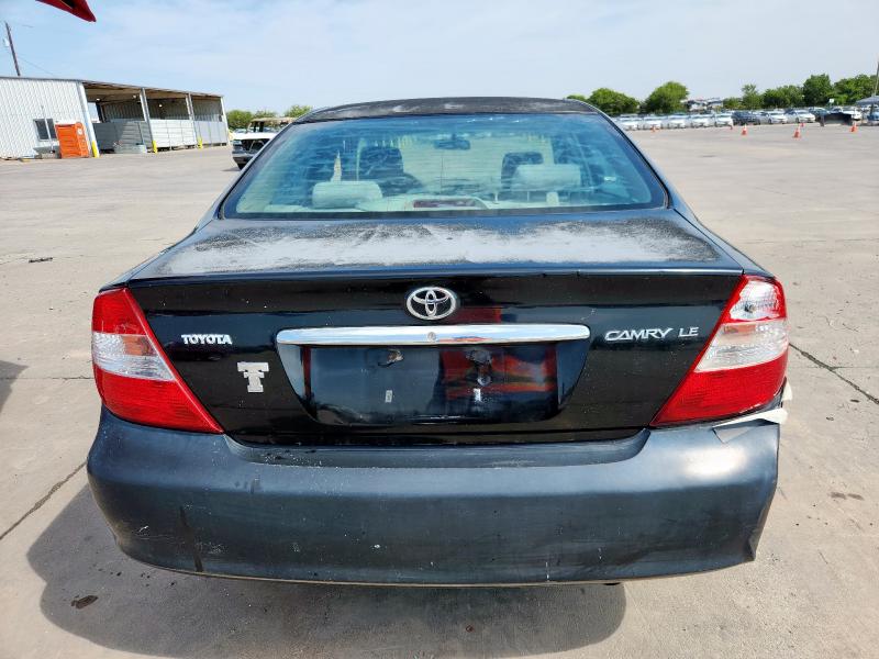 4T1BE32K44U299965 - 2004 TOYOTA CAMRY LE BLACK photo 6