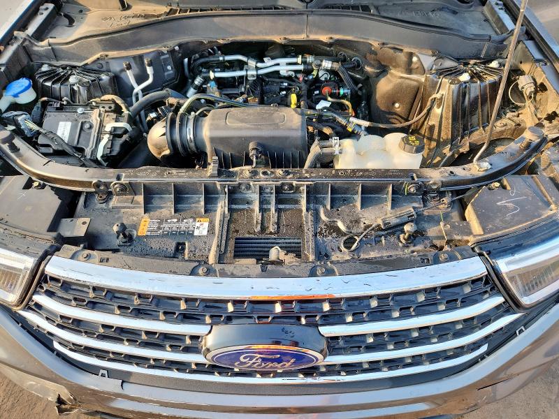 1FMSK7DH3MGB01330 - 2021 FORD EXPLORER XLT ნაცრისფერი ფოტო 12