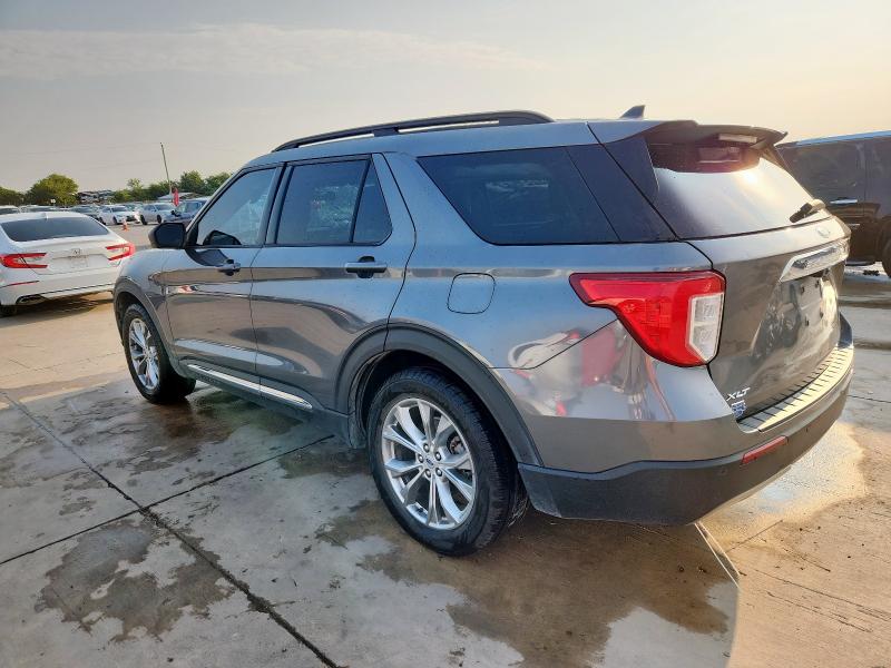 1FMSK7DH3MGB01330 - 2021 FORD EXPLORER XLT ნაცრისფერი ფოტო 2