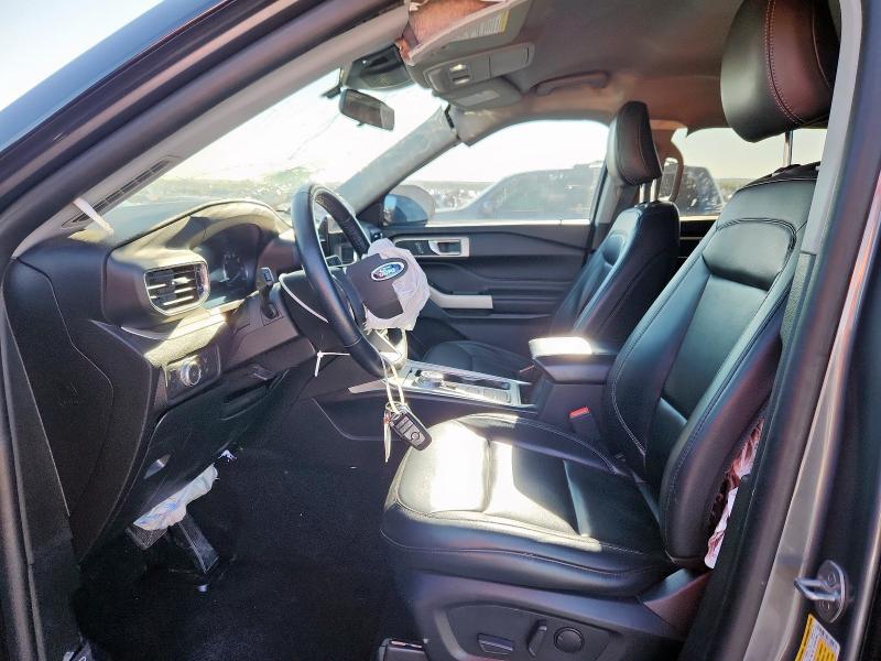 1FMSK7DH3MGB01330 - 2021 FORD EXPLORER XLT ნაცრისფერი ფოტო 7