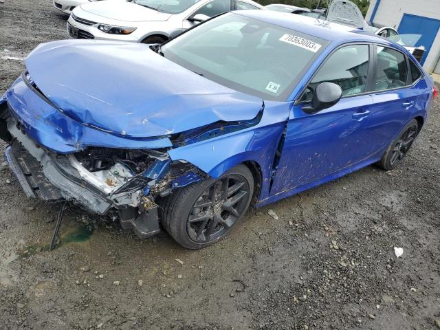 2HGFE2F52PH545649 - 2023 HONDA CIVIC SPORT 蓝色 照片 1