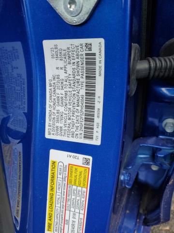 2HGFE2F52PH545649 - 2023 HONDA CIVIC SPORT 蓝色 照片 12
