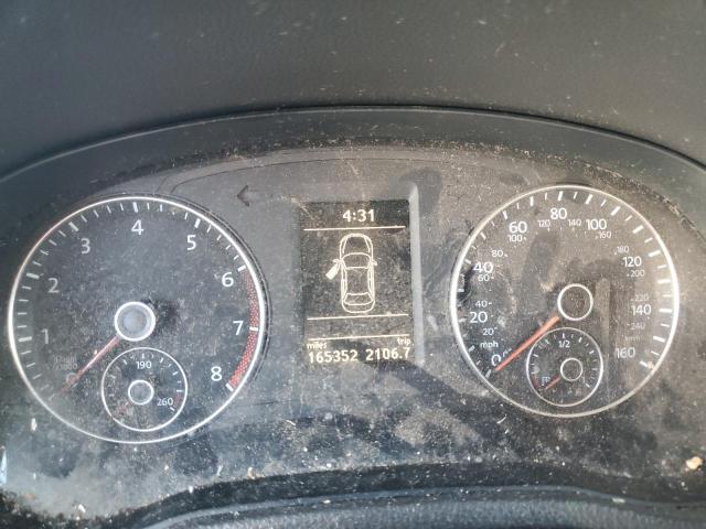 1VWBP7A33CC065477 - 2012 VOLKSWAGEN PASSAT SE GRAY photo 9