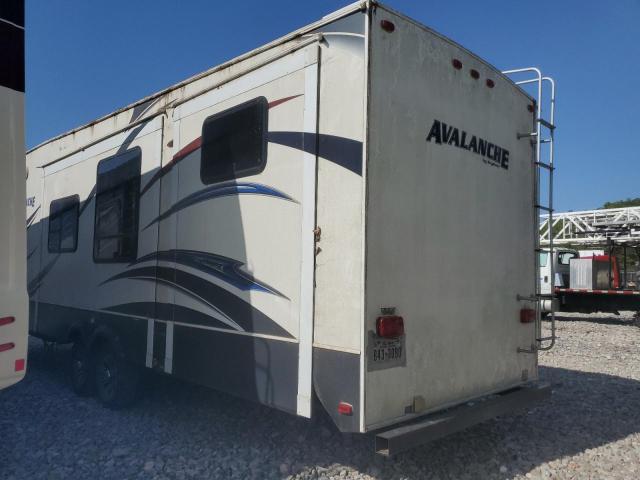 4YDF3612XEE760268 - 2014 KEYSTONE CAMPER WHITE photo 3