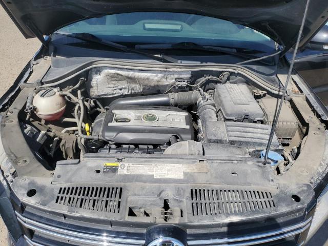 WVGHV7AXXFW534407 - 2015 VOLKSWAGEN TIGUAN S BLACK photo 11