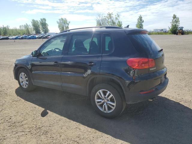 WVGHV7AXXFW534407 - 2015 VOLKSWAGEN TIGUAN S BLACK photo 2