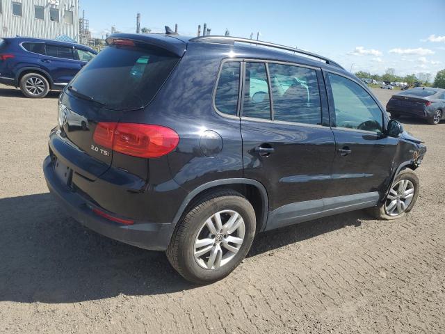 WVGHV7AXXFW534407 - 2015 VOLKSWAGEN TIGUAN S BLACK photo 3