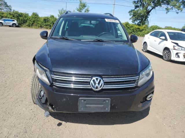 WVGHV7AXXFW534407 - 2015 VOLKSWAGEN TIGUAN S BLACK photo 5