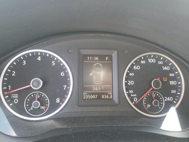 WVGHV7AXXFW534407 - 2015 VOLKSWAGEN TIGUAN S BLACK photo 9