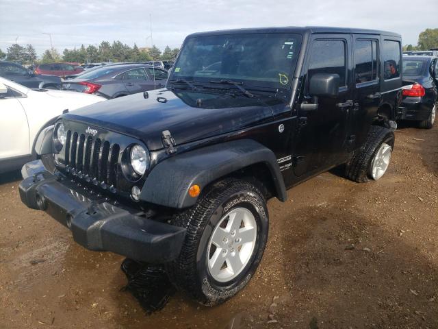 1C4HJWDG9JL920381 - 2018 JEEP WRANGLER U SPORT BLACK photo 1