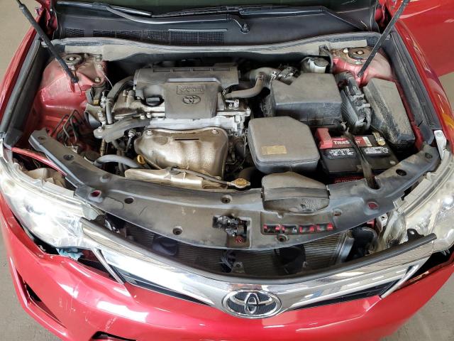 4T4BF1FK6CR234499 - 2012 TOYOTA CAMRY BASE Rojo foto 11