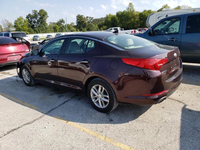 5XXGM4A73DG148671 - 2013 KIA OPTIMA LX PURPLE photo 2