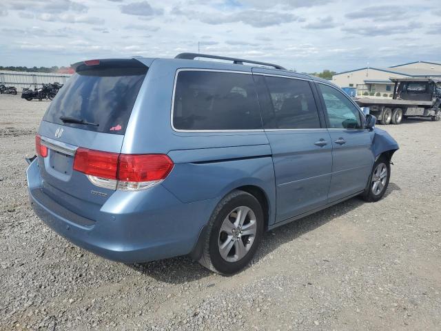 5FNRL38969B044800 - 2009 HONDA ODYSSEY TOURING BLUE photo 3