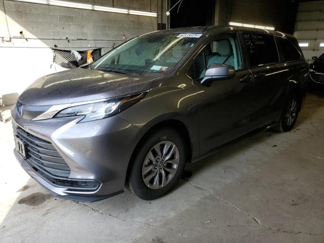 5TDKRKEC8PS166271 - 2023 TOYOTA SIENNA LE GRAY photo 1