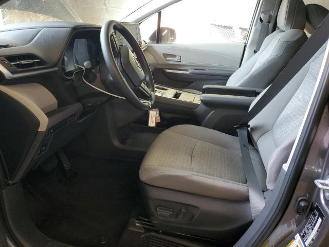 5TDKRKEC8PS166271 - 2023 TOYOTA SIENNA LE GRAY photo 7