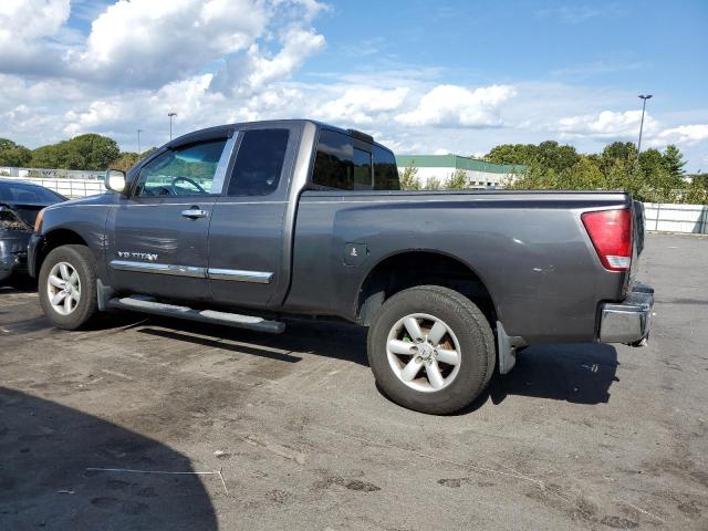 1N6AA0CC2BN301170 - 2011 NISSAN TITAN S GRAY photo 2