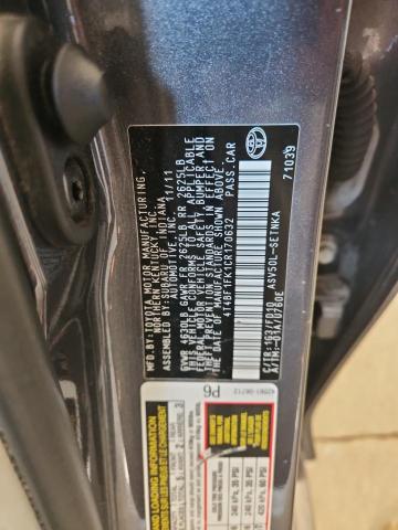 4T4BF1FK1CR170632 - 2012 TOYOTA CAMRY BASE GRAY photo 12