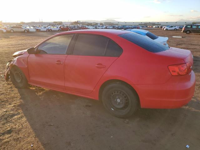 3VW2K7AJ7EM404806 - 2014 VOLKSWAGEN JETTA BASE Qırmızı foto 2