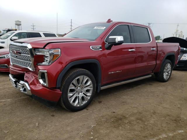 1GTU9FEL9LZ161606 - 2020 GMC SIERRA K1500 DENALI RED photo 1