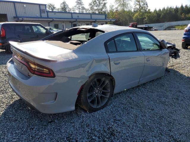 2C3CDXGJ1LH242275 - 2020 DODGE CHARGER SCAT PACK GRAY photo 3