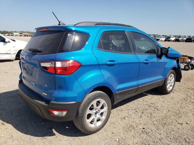 MAJ3S2GE8KC303667 - 2019 FORD ECOSPORT SE BLUE photo 3