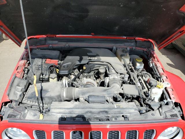 1C4HJXEG2JW255195 - 2018 JEEP WRANGLER U SAHARA RED photo 12