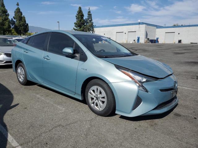 JTDKBRFU4H3552256 - 2017 TOYOTA PRIUS 青绿色 照片 4