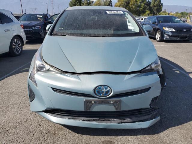 JTDKBRFU4H3552256 - 2017 TOYOTA PRIUS 青绿色 照片 5