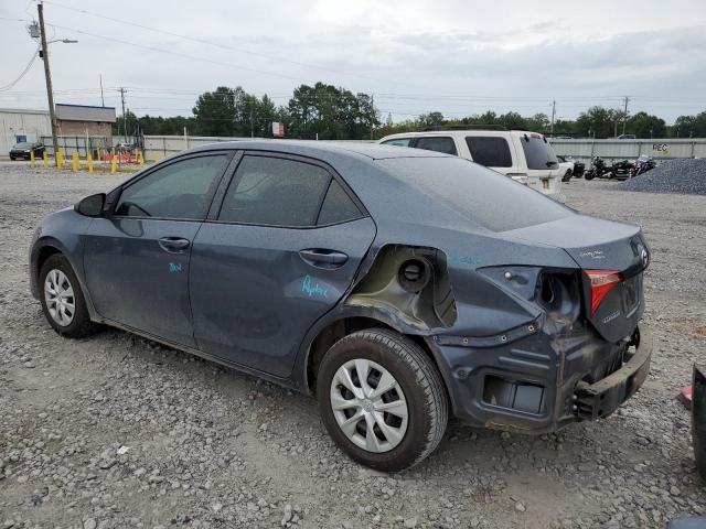 5YFBURHEXJP854163 - 2018 TOYOTA COROLLA L BLUE photo 2