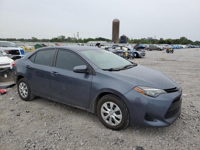 5YFBURHEXJP854163 - 2018 TOYOTA COROLLA L BLUE photo 4