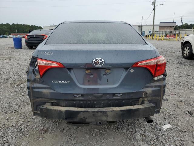 5YFBURHEXJP854163 - 2018 TOYOTA COROLLA L BLUE photo 6