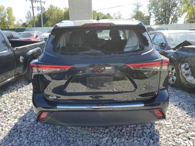 5TDGZRBH3LS028338 - 2020 TOYOTA HIGHLANDER XLE BLACK photo 6